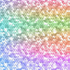 Wall Mural - seamless colorful iridescent sequined texture - vector illustration eps10