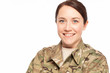 © Straight8Stock - Smiling female army soldier.