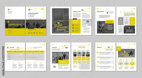 Brochure creative design Poster Mural XXL