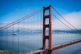 Fototapeta Mosty linowy / wiszący - Golden Gate Bridge