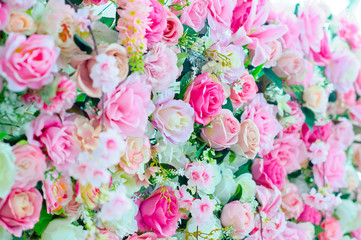  flower background, backdrop wedding decoration, rose pattern, Wall flower, colorful background, fresh rose