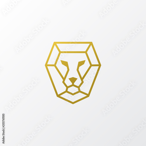 Lion Head Logo Simple Minimalist Monoline Lineart Buy This Stock Vector And Explore Similar Vectors At Adobe Stock Adobe Stock