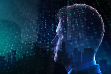 Poster - Technology and ai concept