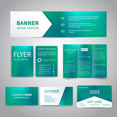 Canvas Print - Banner, flyers, brochure, business cards