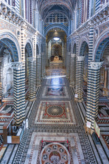 Wall Mural - The architectures and the art of Siena