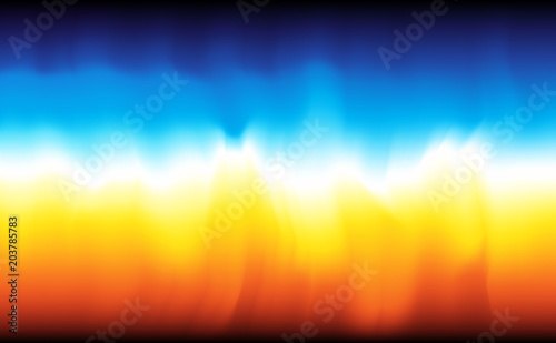 Modern abstract background fire and water Poster Mural XXL