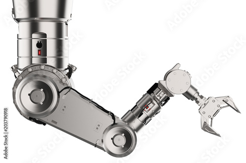 Fotografía robotic arm or robot hand