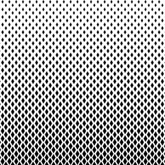 Aufkleber - Abstract black and white color of squares shapes halftone pattern. Texture pixel mosaic dotted background. Pop art template. Vector illustration