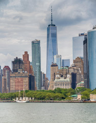 Sticker - View of Manhattan, New York City