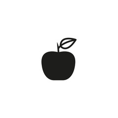 Poster - apple icon. sign design