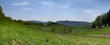Panorama Góry Wałbrzyskie Chełmiec zejście do Buguszów Gorce