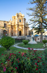 Poster - San Domenico church, Noto,  Italy