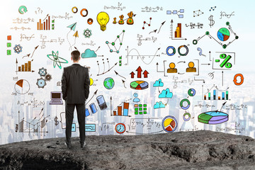 Poster - Leadership and plan concept