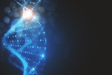 Fototapete - Creative DNA wallpaper