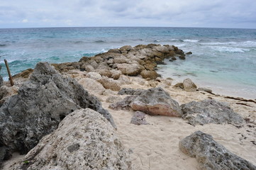 Wall Mural - Blue Lagoon Island, Bahamas