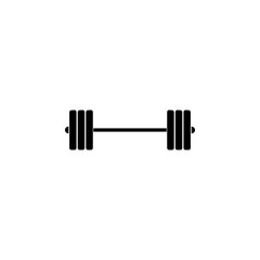 Poster - barbell illustration. Element of sport for mobile concept and web apps. Detailed barbell illustration can be used for web and mobile. Premium icon