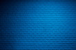blue bricks wall background