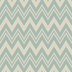 Wall Mural - Antique seamless background Sawtooth Ladder Geometry Triangle Cross