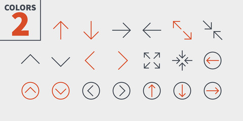 Fototapete - Control UI Pixel Perfect Well-crafted Vector Thin Line Icons 48x48 Ready for 24x24 Grid for Web Graphics and Apps with Editable Stroke. Simple Minimal Pictogram Part 2-4