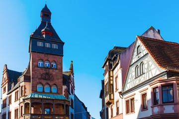 historical house Martinspforte in Worms, Germany