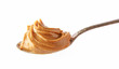 spoon of peanut butter
