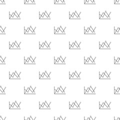 Poster - Line diagram pattern vector seamless repeating for any web design