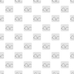 Poster - Finance chart pattern vector seamless repeating for any web design
