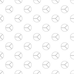 Poster - Circle graph pattern vector seamless repeating for any web design