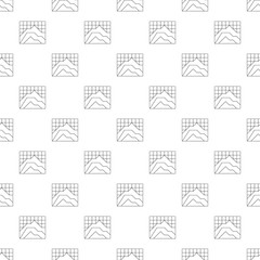 Poster - Graph pattern vector seamless repeating for any web design