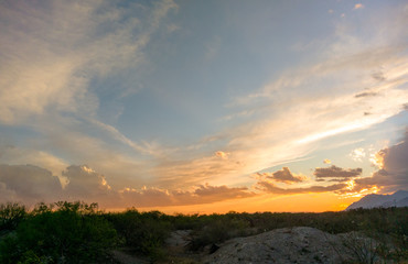 atardecer cielo