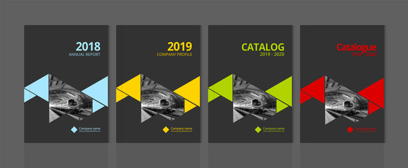 cover design template corporate business annual report brochure poster company profile catalog magaz