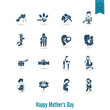 © helenstock - Happy Mothers Day Icons