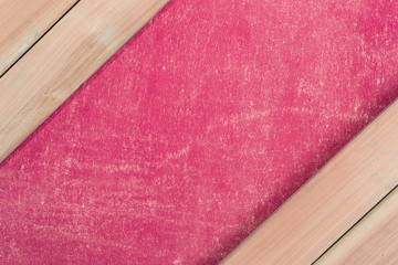 Aufkleber - New wooden background and pink texture