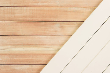 Aufkleber - New and white wooden background texture