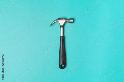 hammer on color background Poster Mural XXL