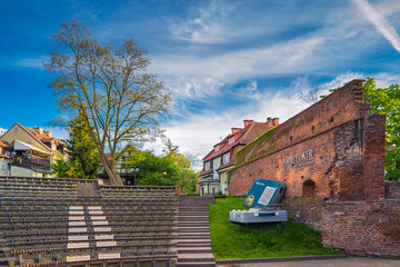 castle olsztyn zamek olsztyn amfiteatr olsztyn