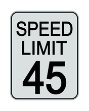 Speed Limit 45 Free Stock Photo - Public Domain Pictures