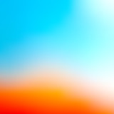 Fototapeta Zachód słońca - Summer blurred abstract background. Soft colored gradient background. For your graphic design, banner or poster.