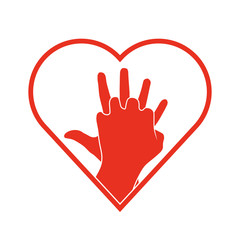 Wall Mural - cpr vector icon. clipart image isolated on white background