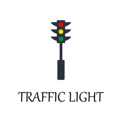 Aufkleber - colored traffic light icon. Element of web icon for mobile concept and web apps. Detailed colored traffic light icon can be used for web and mobile. Premium icon