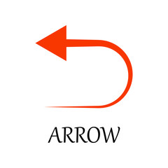 Poster - colored arrow back icon. Element of web icon for mobile concept and web apps. Detailed colored arrow back icon can be used for web and mobile. Premium icon