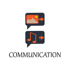 Aufkleber - colored communication icon. Element of web icon for mobile concept and web apps. Detailed colored communication icon can be used for web and mobile. Premium icon