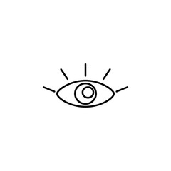 Poster - eye icon. Element of media and news for mobile concept and web apps. Detailed eye icon can be used for web and mobile. Premium icon