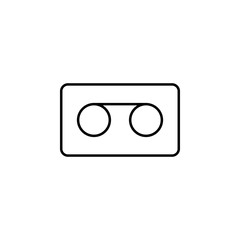 Poster - dictaphone sign icon. Element of media and news for mobile concept and web apps. Detailed dictaphone sign icon can be used for web and mobile. Premium icon