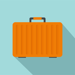 Poster - Climb case icon. Flat illustration of climb case vector icon for web design