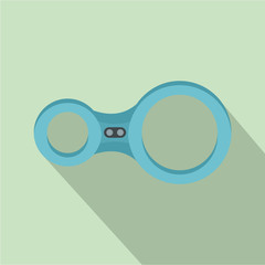 Poster - Hiking steel tool icon. Flat illustration of hiking steel tool vector icon for web design