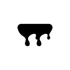 Poster - a drop of paint icon. Element of art and painting for mobile concept and web apps. Detailed a drop of paint icon can be used for web and mobile. Premium icon
