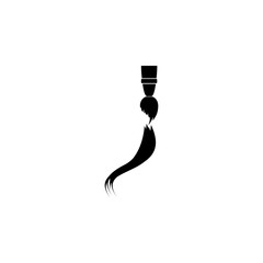 Poster - brush and line icon. Element of art and painting for mobile concept and web apps. Detailed brush and line icon can be used for web and mobile. Premium icon