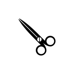 Poster - scissors icon. Element of art and painting for mobile concept and web apps. Detailed scissors icon can be used for web and mobile. Premium icon