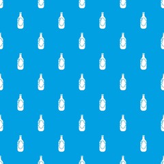 Sticker - Vodka pattern vector seamless blue